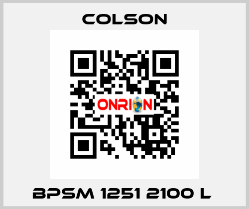 BPSM 1251 2100 L  Colson