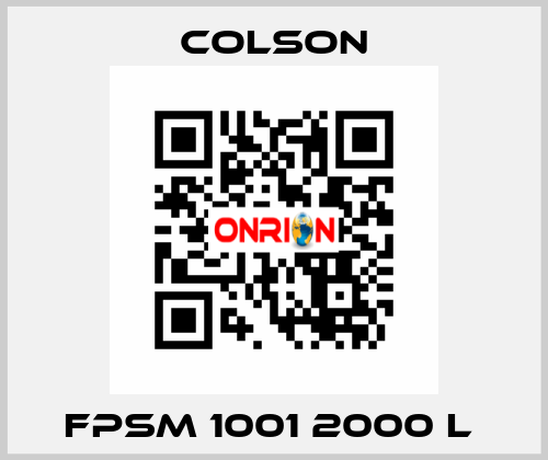 FPSM 1001 2000 L  Colson