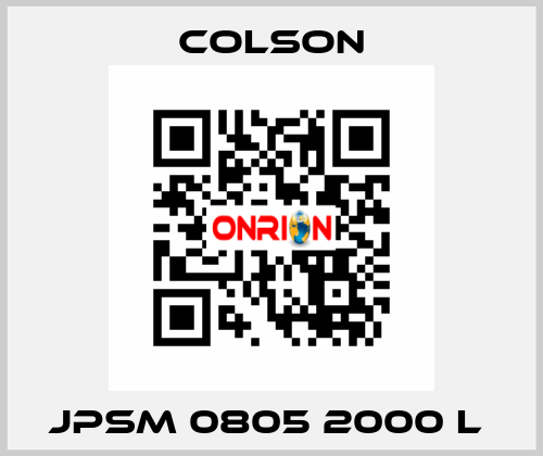 JPSM 0805 2000 L  Colson