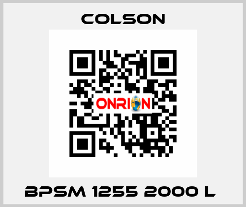 BPSM 1255 2000 L  Colson