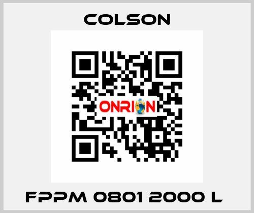 FPPM 0801 2000 L  Colson