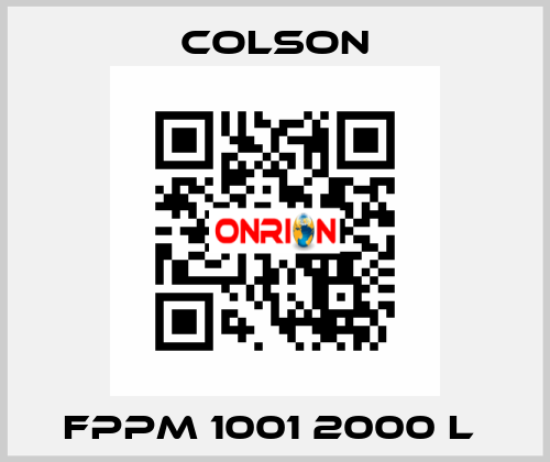 FPPM 1001 2000 L  Colson