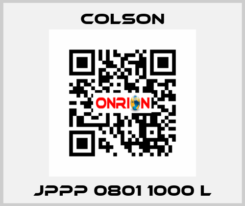 JPPP 0801 1000 L Colson