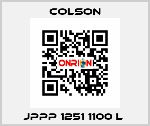 JPPP 1251 1100 L  Colson