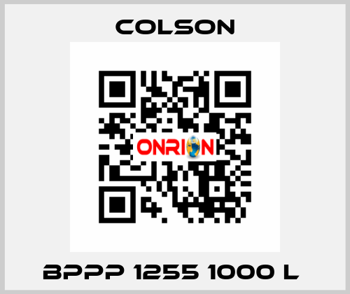 BPPP 1255 1000 L  Colson