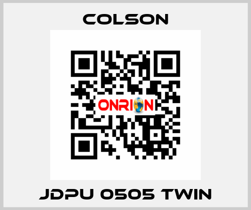 JDPU 0505 TWIN Colson