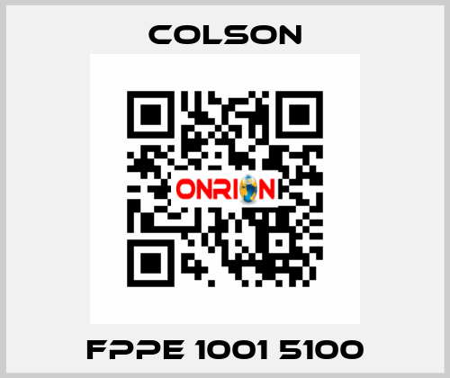 FPPE 1001 5100 Colson