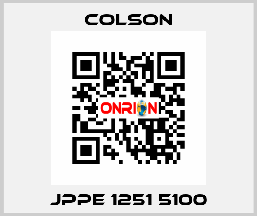 JPPE 1251 5100 Colson