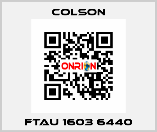 FTAU 1603 6440 Colson