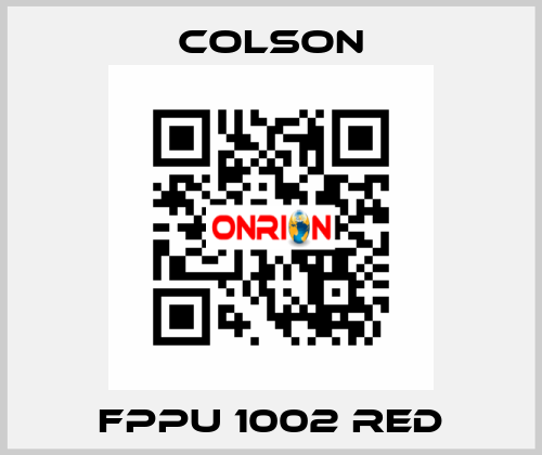 FPPU 1002 RED Colson