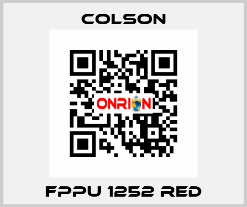 FPPU 1252 RED Colson