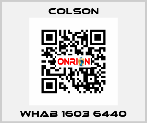 WHAB 1603 6440 Colson