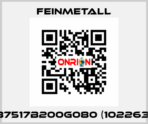 F87517B200G080 (1022633) FEINMETALL