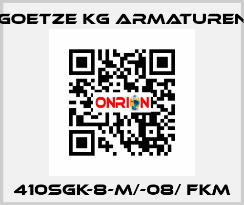 410sGK-8-m/-08/ FKM Goetze KG Armaturen