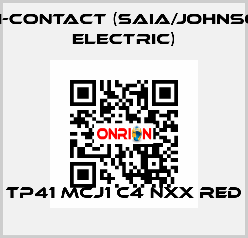 TP41 MCJ1 C4 NXX RED TH-Contact (Saia/Johnson Electric)