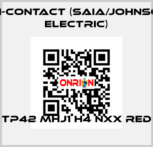 TP42 MHJ1 H4 NXX RED TH-Contact (Saia/Johnson Electric)