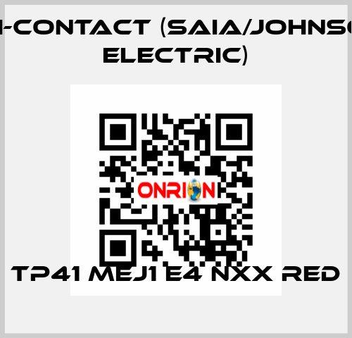 TP41 MEJ1 E4 NXX RED TH-Contact (Saia/Johnson Electric)