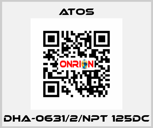 DHA-0631/2/NPT 125DC Atos