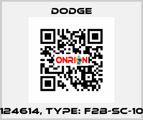 p/n: 124614, Type: F2B-SC-103-NL Dodge