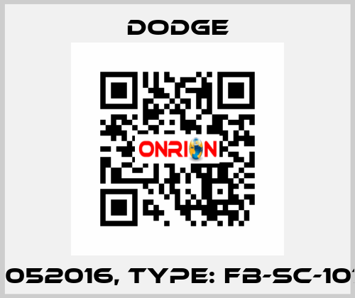 p/n: 052016, Type: FB-SC-107-NL Dodge