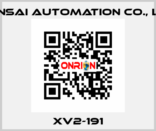 XV2-191 KANSAI Automation Co., Ltd.