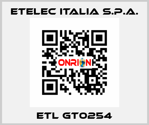 ETL GT0254 Etelec Italia S.p.A.