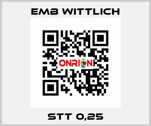 STT 0,25 EMB Wittlich