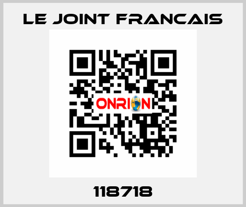 118718 LE JOINT FRANCAIS