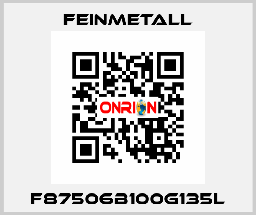 F87506B100G135L FEINMETALL