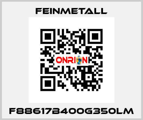 F88617B400G350LM FEINMETALL