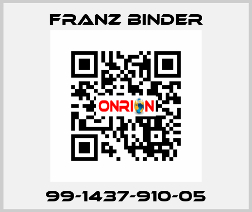 99-1437-910-05 FRANZ BINDER