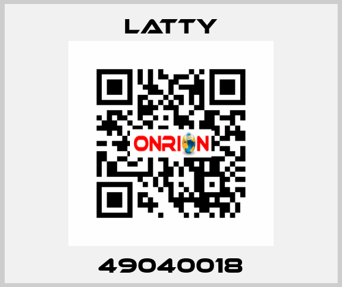 49040018 Latty