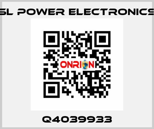 Q4039933 SL Power Electronics