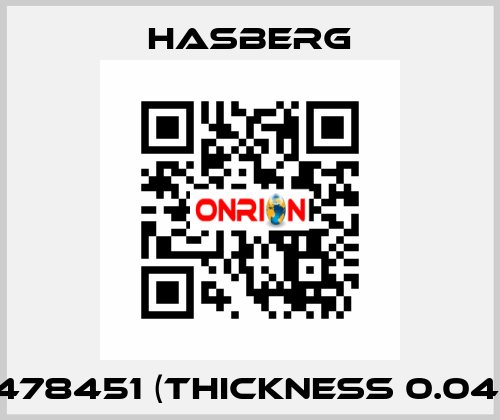 478451 (thickness 0.04) Hasberg