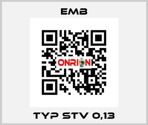 Typ STV 0,13 Emb