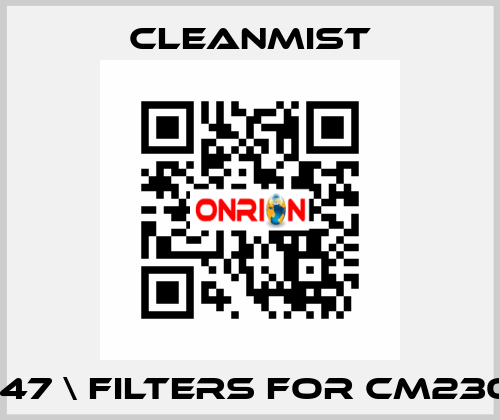 1247 \ filters for CM2300 CleanMist