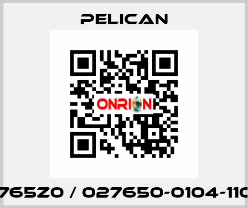 2765Z0 / 027650-0104-110E Pelican