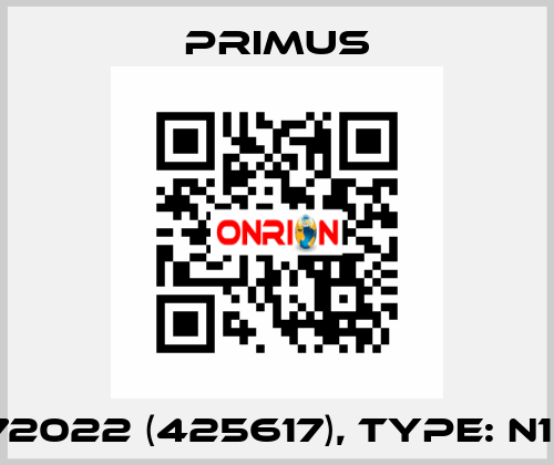 p/n: 72022 (425617), type: N10006 Primus