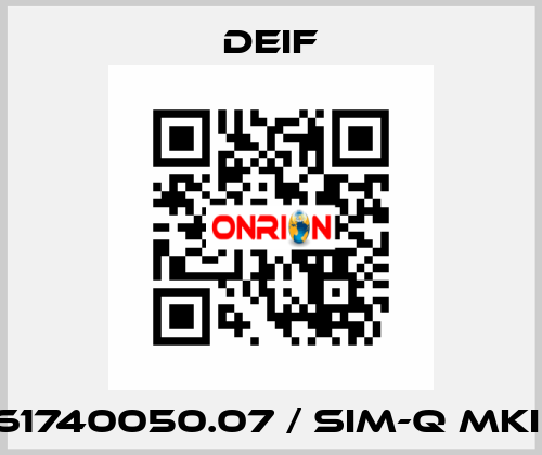 2961740050.07 / SIM-Q MKII LF Deif