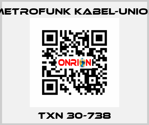 TXn 30-738 METROFUNK KABEL-UNION