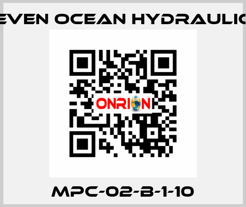 MPC-02-B-1-10 Seven Ocean Hydraulics