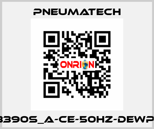 PB3390S_A-CE-50HZ-DEWPO Y Pneumatech