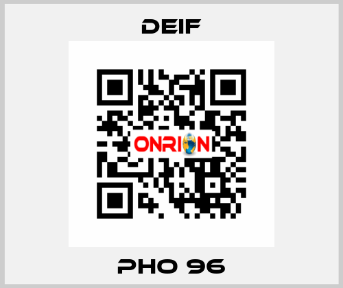 PHO 96 Deif