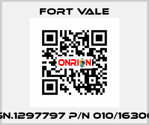 SN.1297797 P/N 010/16300 Fort Vale