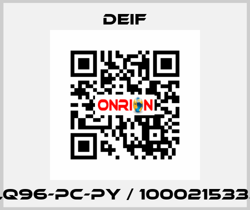 DLQ96-pc-PY / 100021533.10 Deif