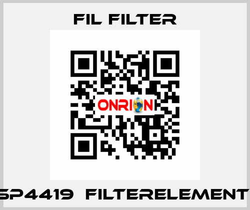 SP4419  FILTERELEMENT  Fil Filter