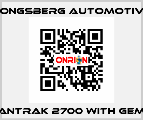 Kantrak 2700 with GEM4 Kongsberg Automotive