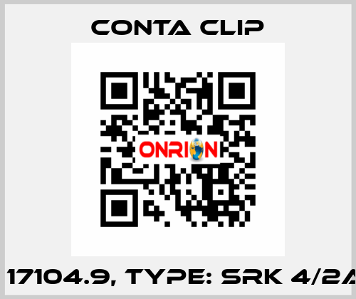 P/N: 17104.9, Type: SRK 4/2A RD Conta Clip