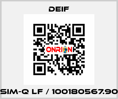 SIM-Q LF / 100180567.90 Deif