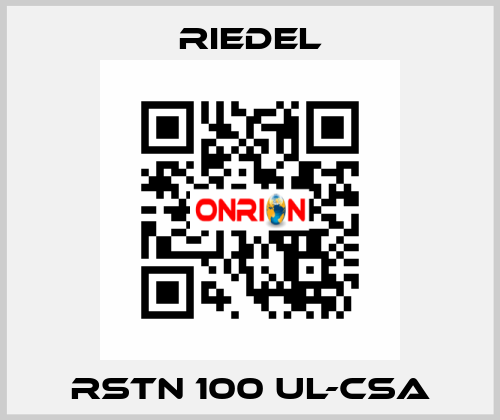 RSTN 100 UL-CSA Riedel